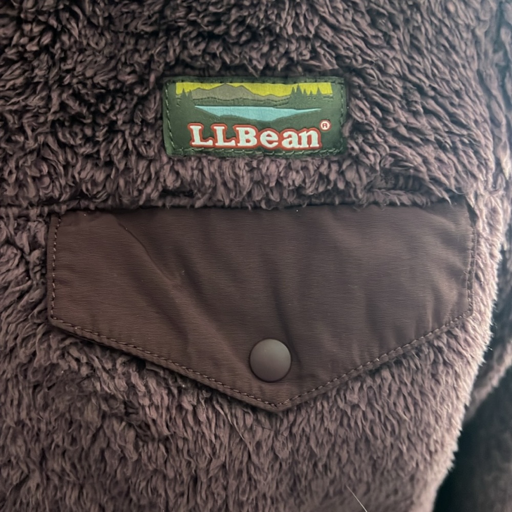 Women's L.L.Bean Hi-Pile Fleece Jacket - Picture 2 of 7